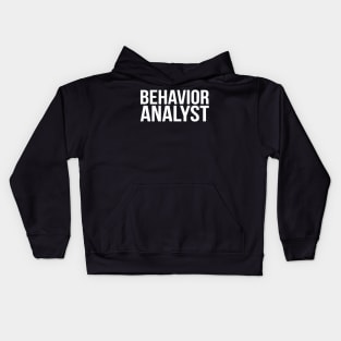 Behavior Analyst Kids Hoodie